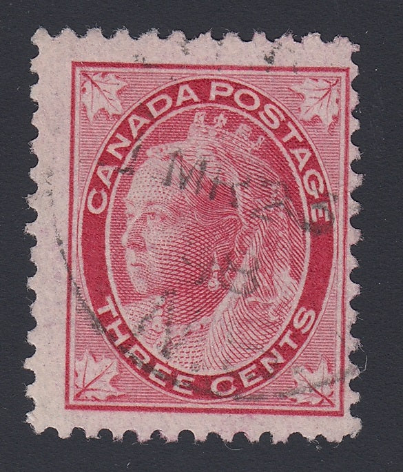 0069CA1802 - Canada #69 - Used Stitch Watermark