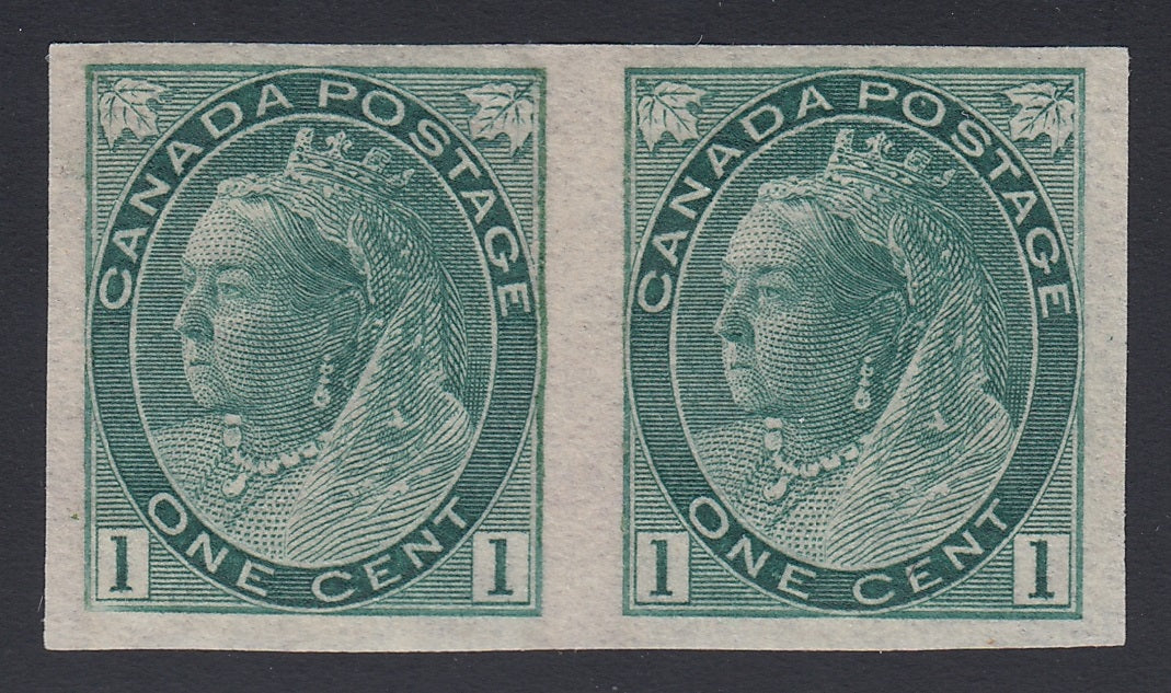 0075CA1803 - Canada #75vi - Mint Imperf Pair