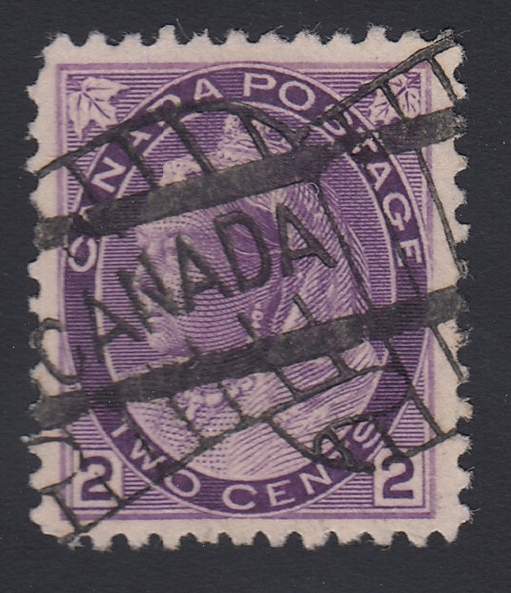 0076CA1802 - Canada #76 - Used Stitch Watermark