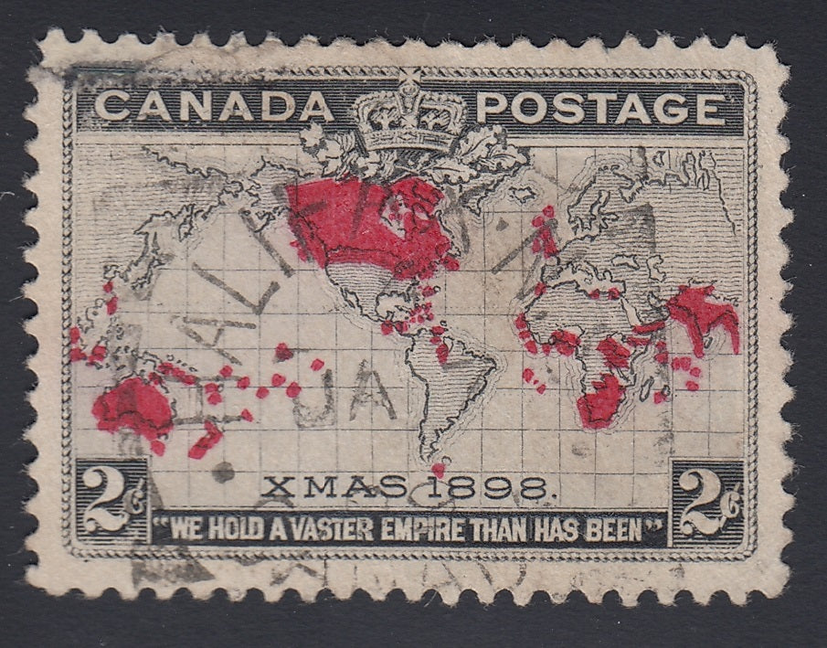 0085CA1802 - Canada #85 - Used Stitch Watermark