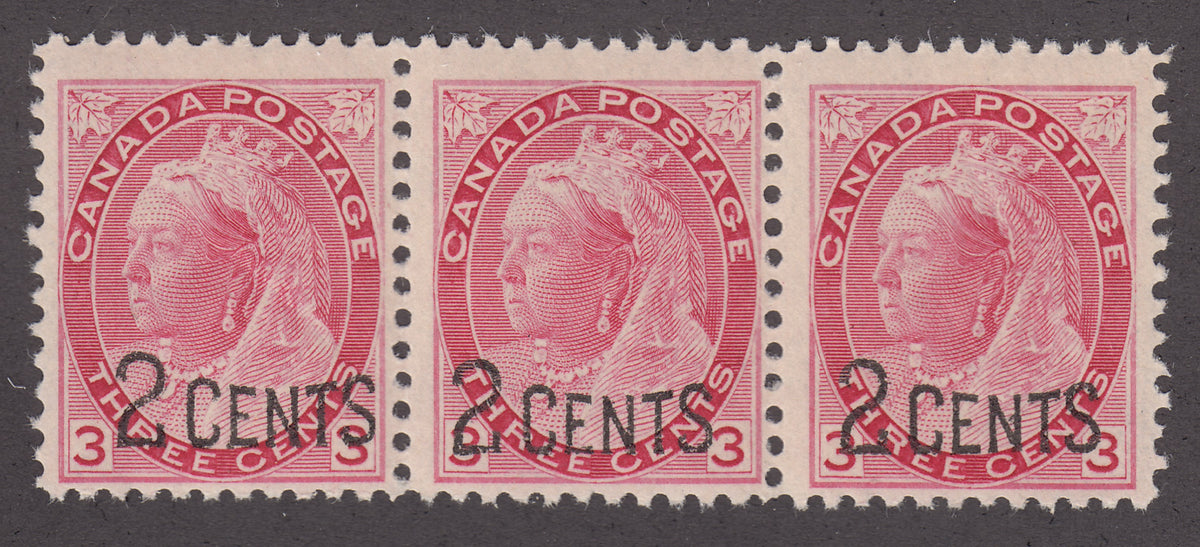 0088CA1802 - Canada #88i - Mint &#39;Narrow Spacing&#39; Strip of 3