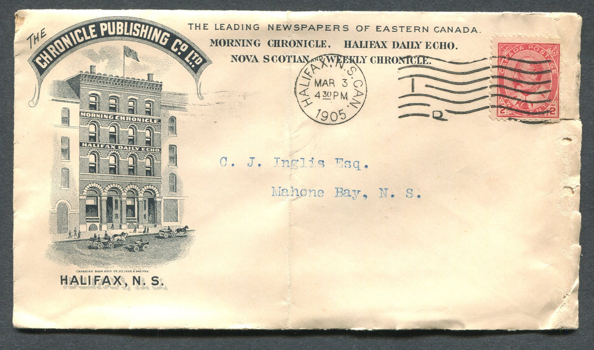0090NS1903 - #90 on &#39;CHRONICLE PUBLISHING CO.&#39; Advertising Cover