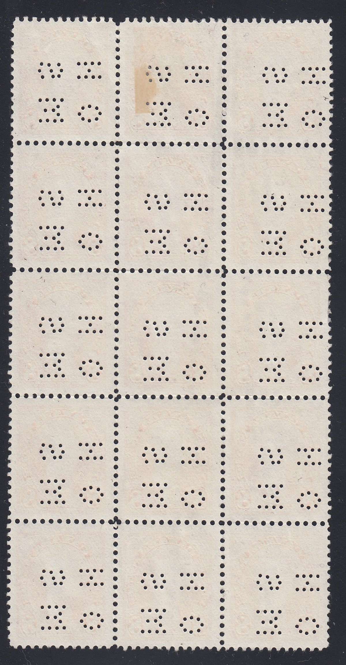 0298CA1805 - Canada O236 &#39;E&#39; Used Block of 15