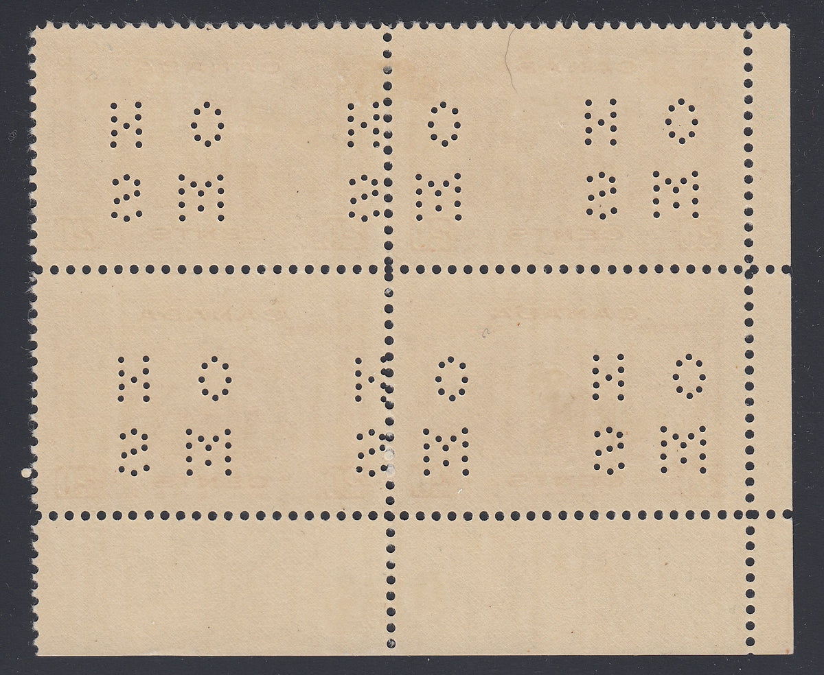 0304CA1804 - Canada O243 &#39;A&#39; - Mint Block of 4