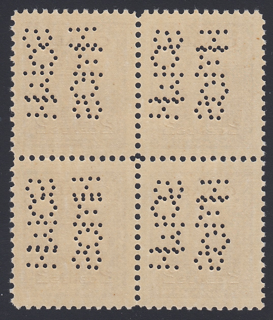 0311CA1804 - Canada O250 &#39;G + H&#39; - Mint Block of 4