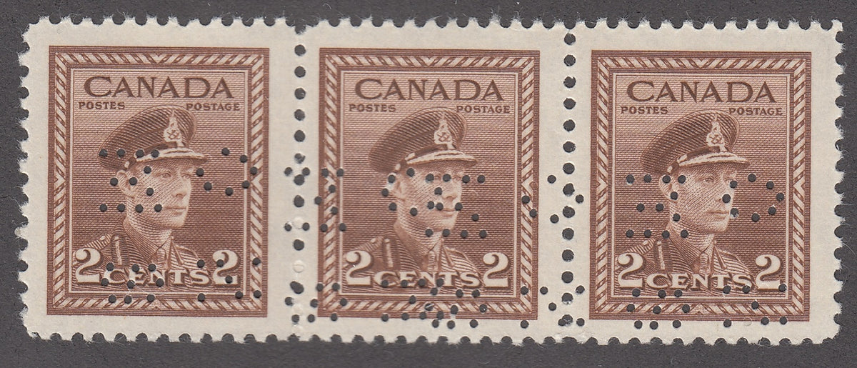 0311CA1804 - Canada O250 &#39;F X&#39; - Mint Strip of 3