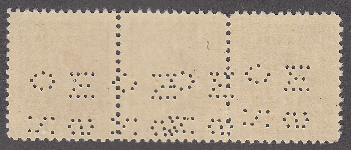 0311CA1804 - Canada O250 &#39;F X&#39; - Mint Strip of 3