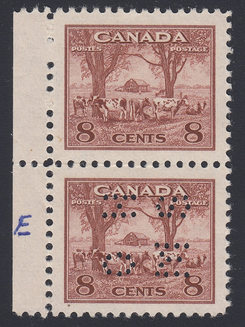 0317CA1804 - Canada O256 &#39;E Z&#39; - Mint Pair