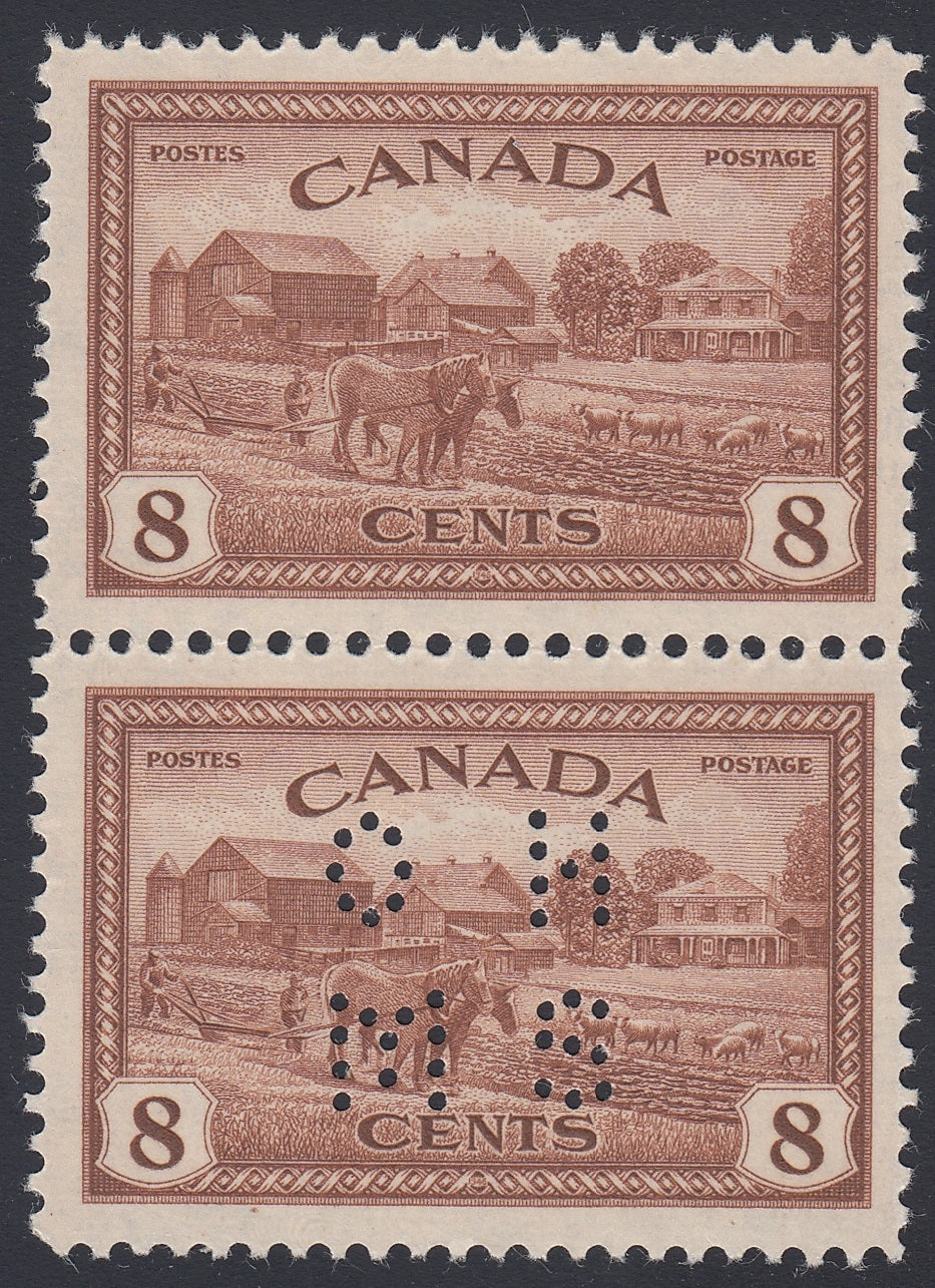 0324CA1804 - Canada O268 &#39;A Z&#39; - Mint Pair