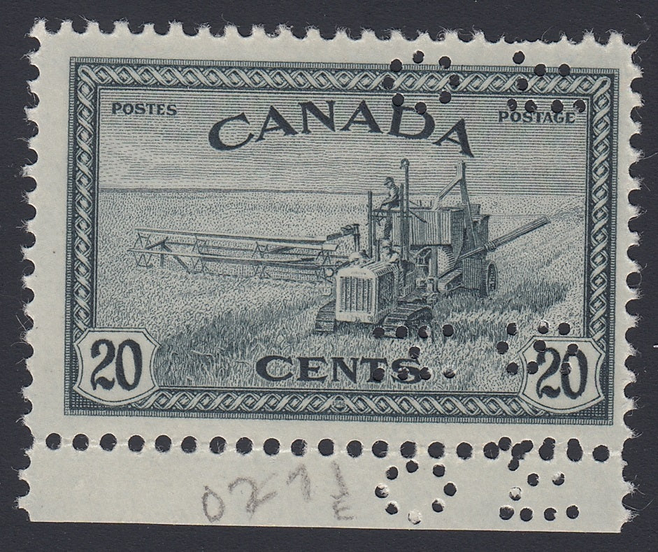 0327CA1804 - Canada O271 &#39;E&#39; - Mint