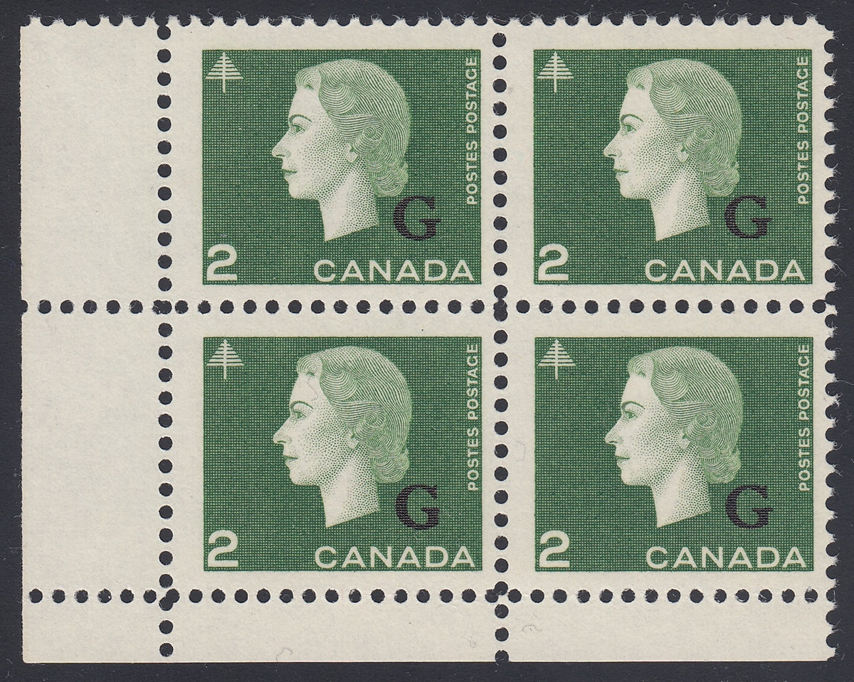 0395CA1805 - Canada O47i - Mint Block of 4