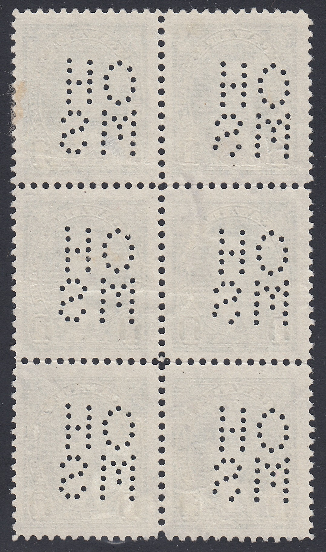 0258CA1804 - Canada OA231s &#39;A&#39; - Used Block of 6