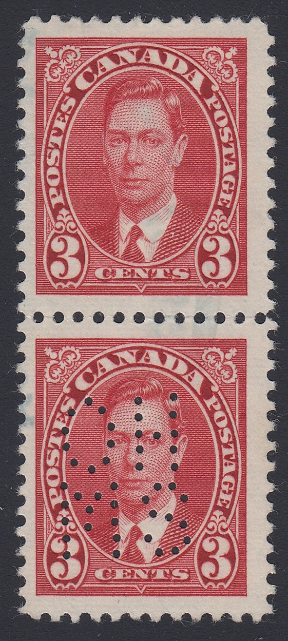 0260CA1804 - Canada OA233 &#39;A Z&#39; - Used Vertical Pair