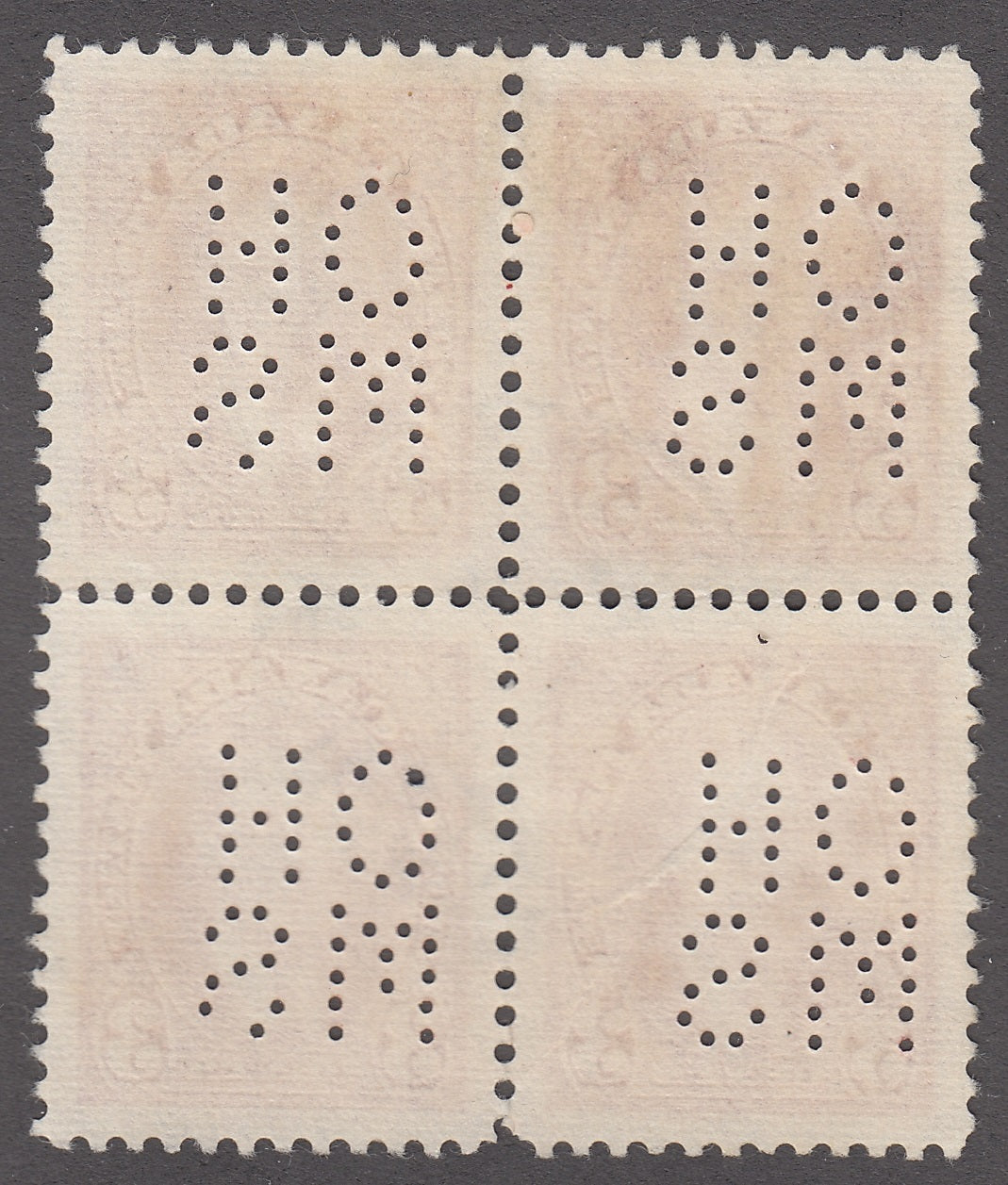0260CA1804 - Canada OA233s &#39;A&#39; - Used Block of 4