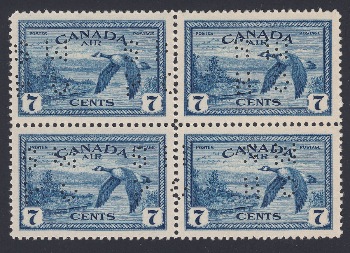 0337CA1804 - Canada OC9, OC9i &#39;C&#39; - Mint Block of 4