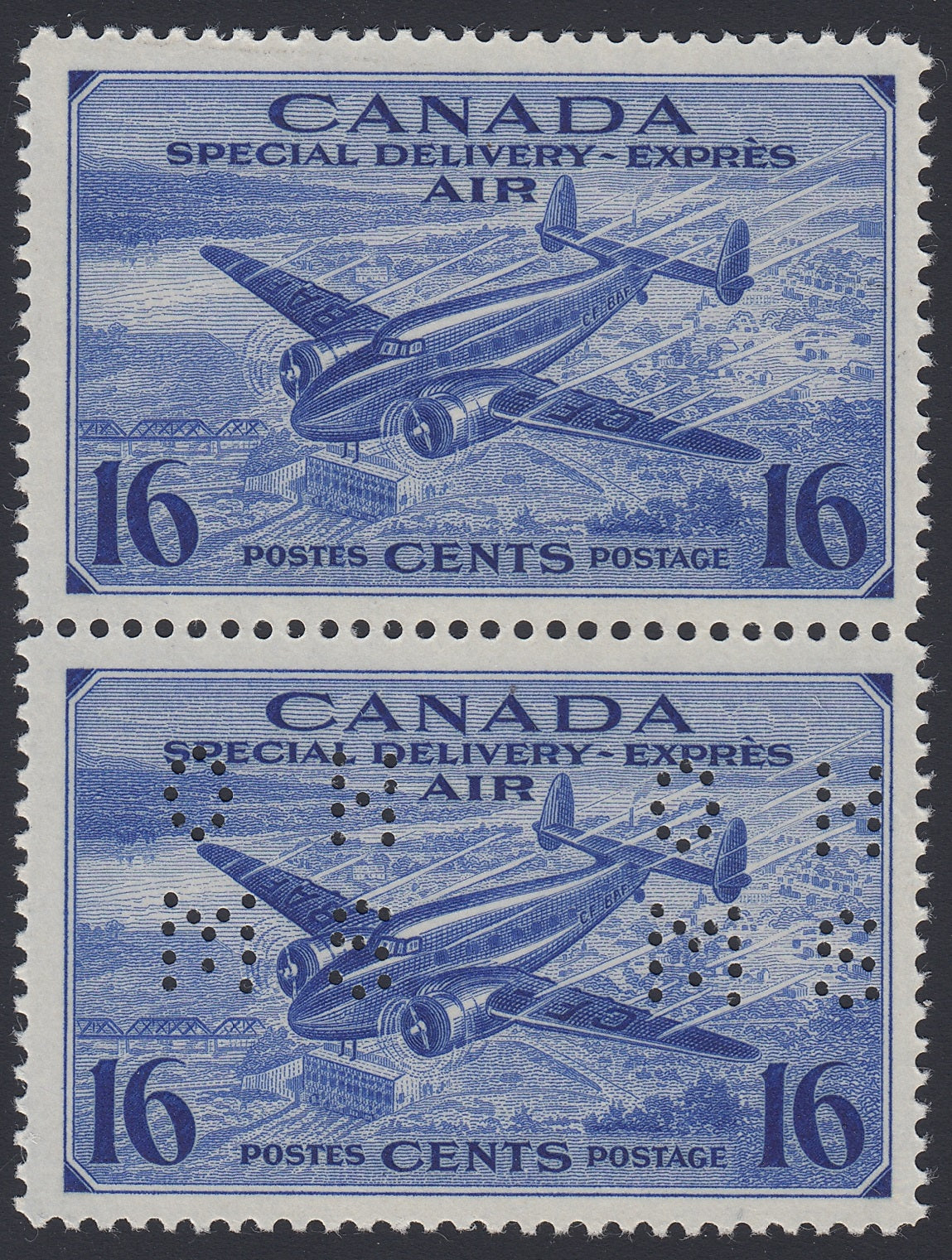 0338CA1804 - Canada OCE1 &#39;A Z&#39; - Mint Pair