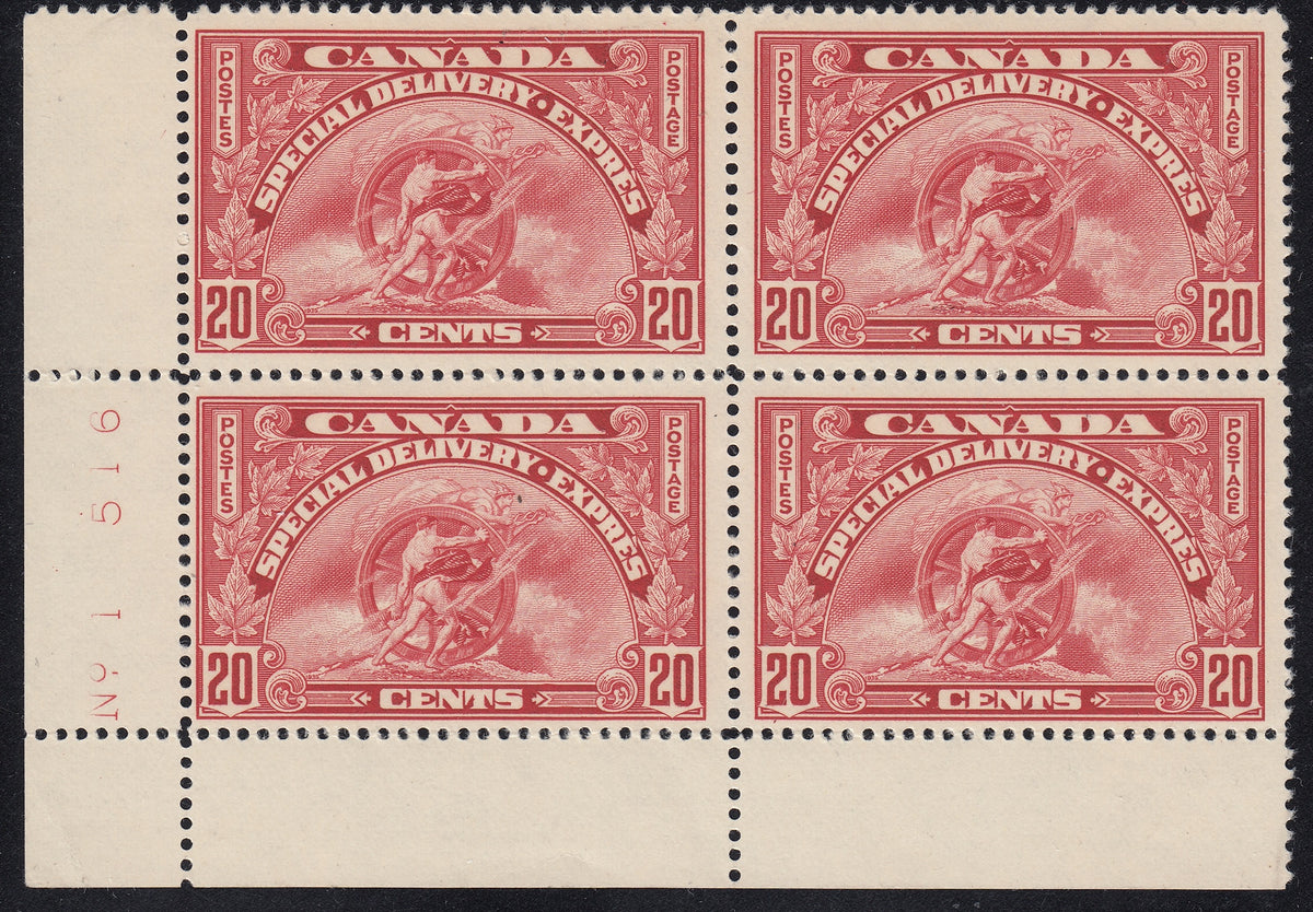 0108CA1801 - Canada E6 - Mint Plate Block