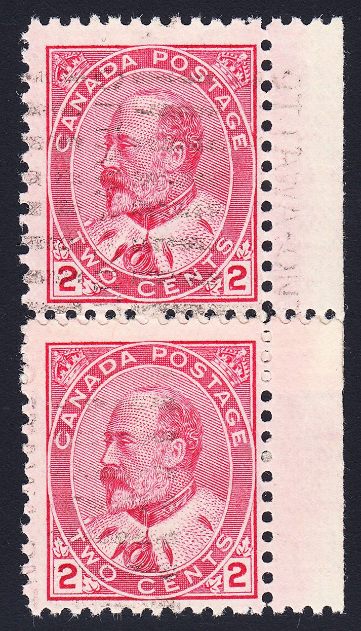 0090CA1810 - Canada #90xxxii - Vertical Paste-Up Pair