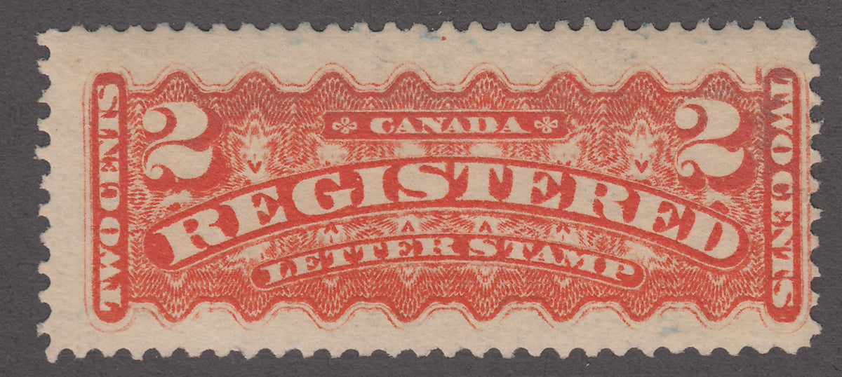 0114CA1708 - Canada F1iii - Mint, Burr @ UR Corner Variety