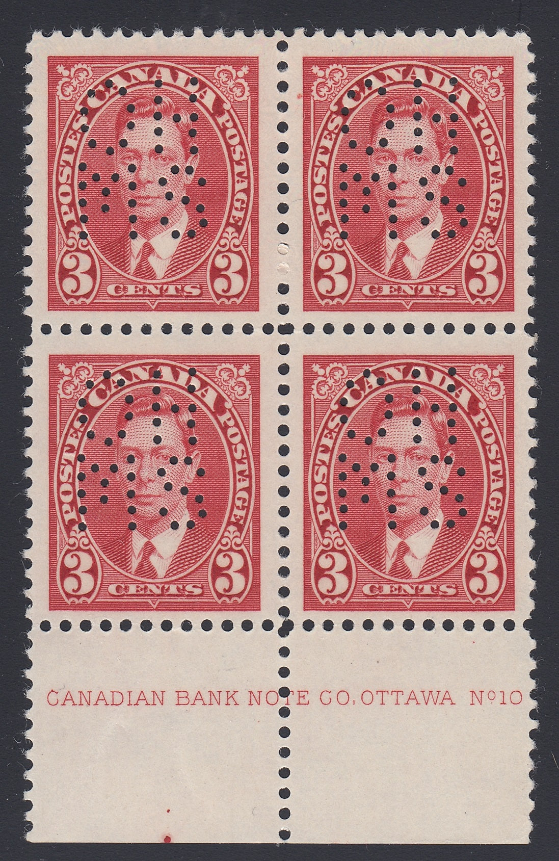 0260CA1804 - Canada OA233 &#39;A&#39; - Mint Plate Block of 4