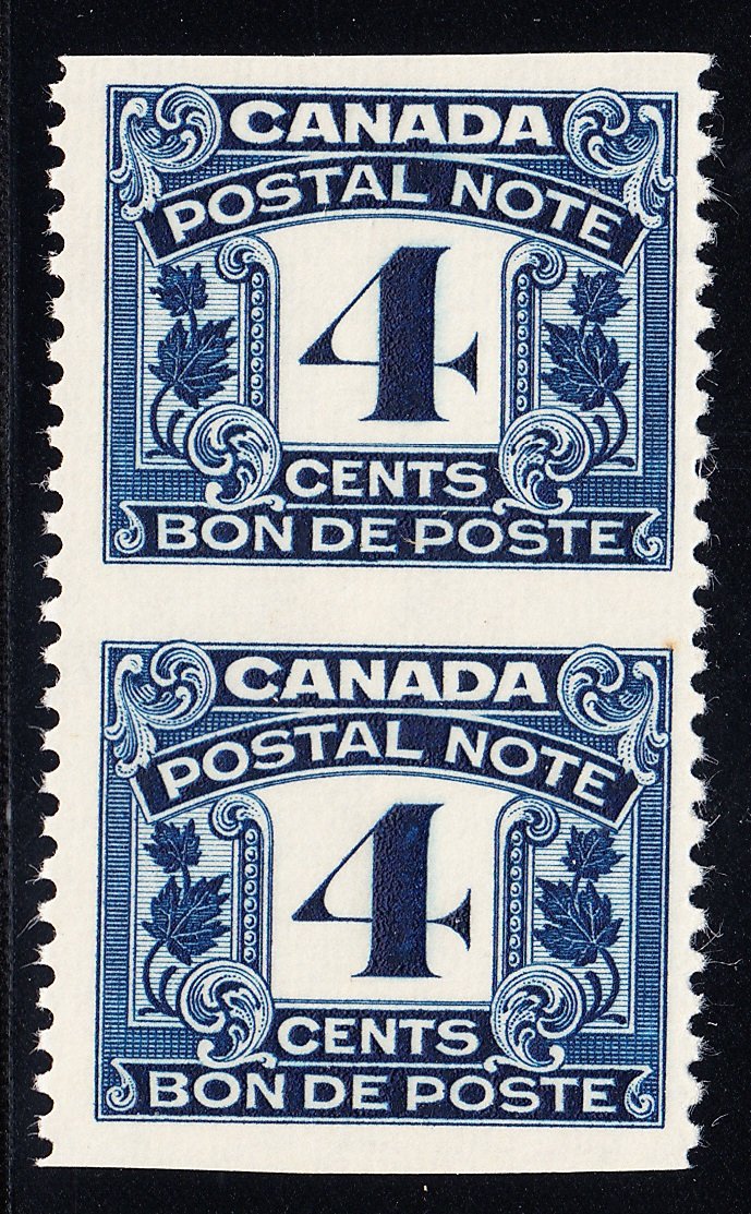 0006FP1708 - FPS6a - Mint Imperf Pair - Deveney Stamps Ltd. Canadian Stamps