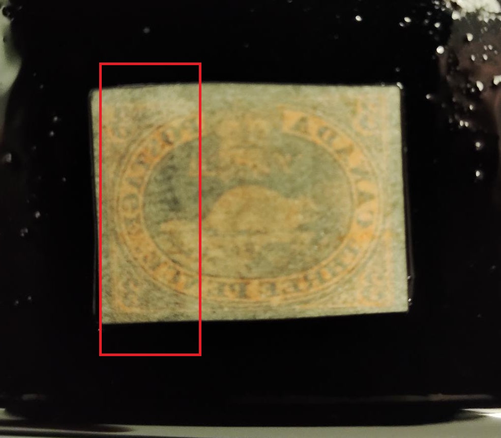 0004CA1708 - Canada #4x - Used Stitch Watermark