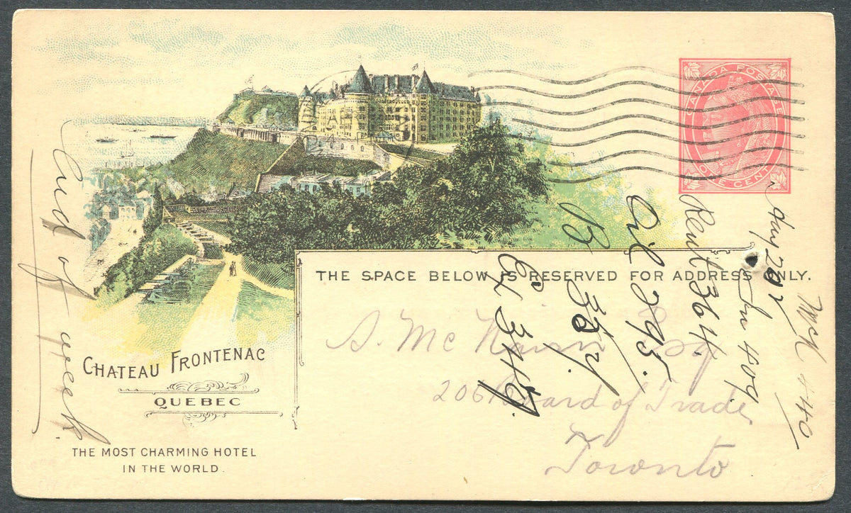 0030CP1903 - Chateau Frontenac - CPR A37 (Used)
