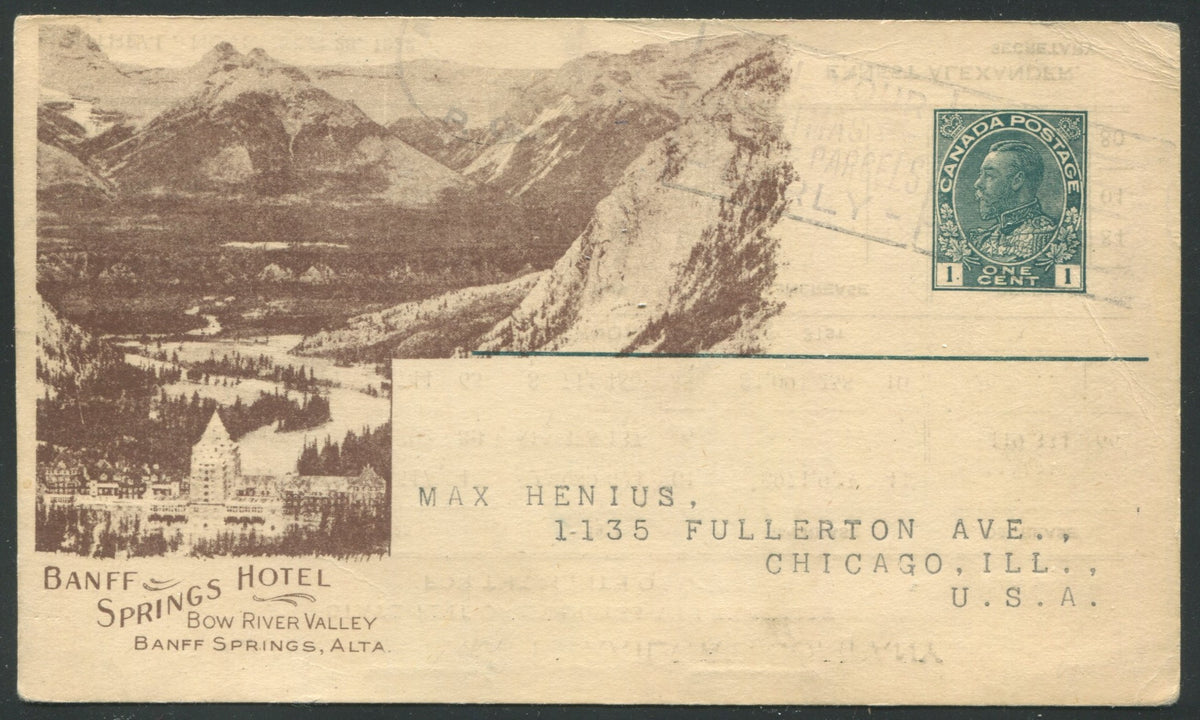 0116CP1904 - Banff Springs Hotel - CPR A66 (Used)