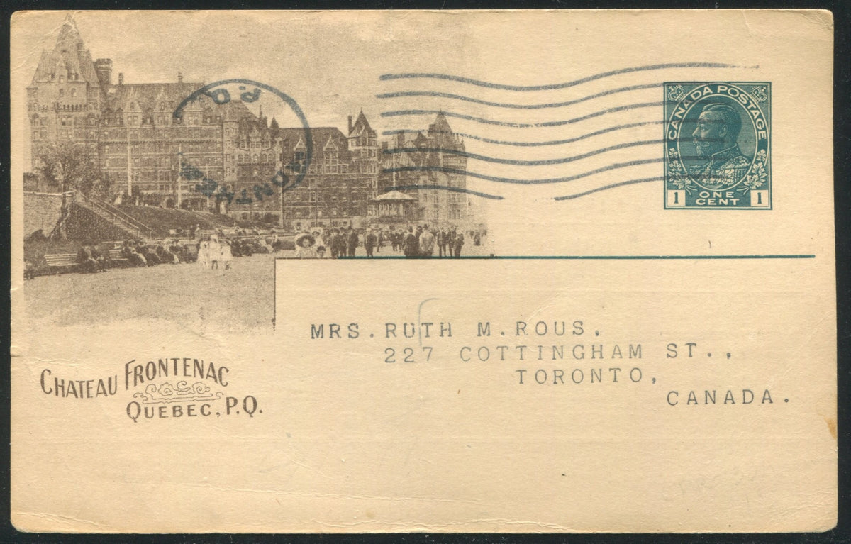 0119CP1904 - Chateau Frontenac - CPR A69 (Used)