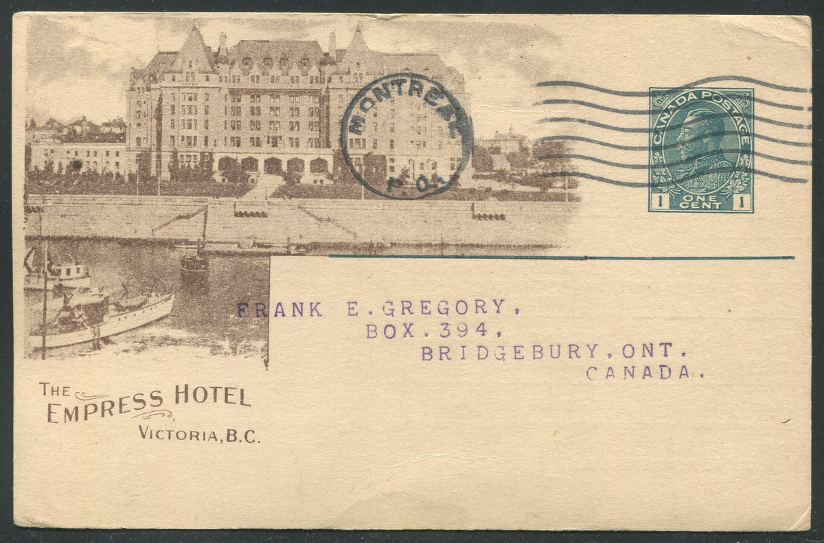 0121CP1905 - Empress Hotel - CPR A71 (Used)