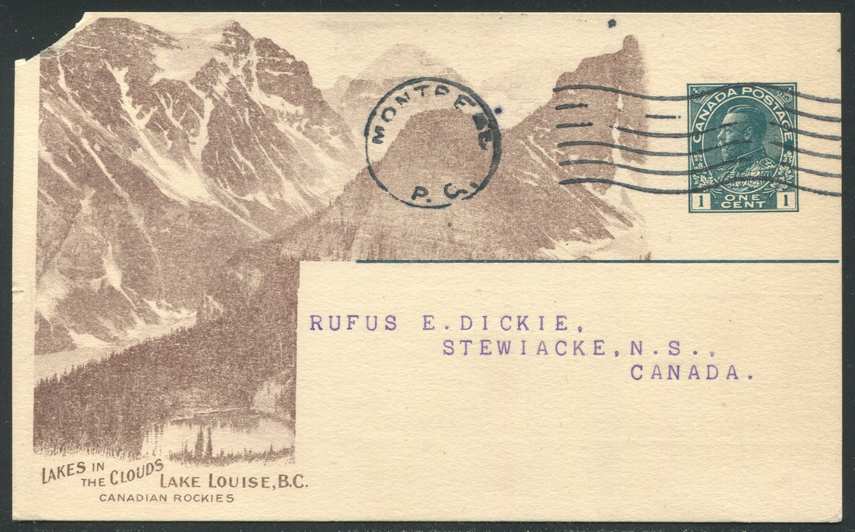0124CP1905 - Lakes in the Clouds, B.C. - CPR A75 (Used)