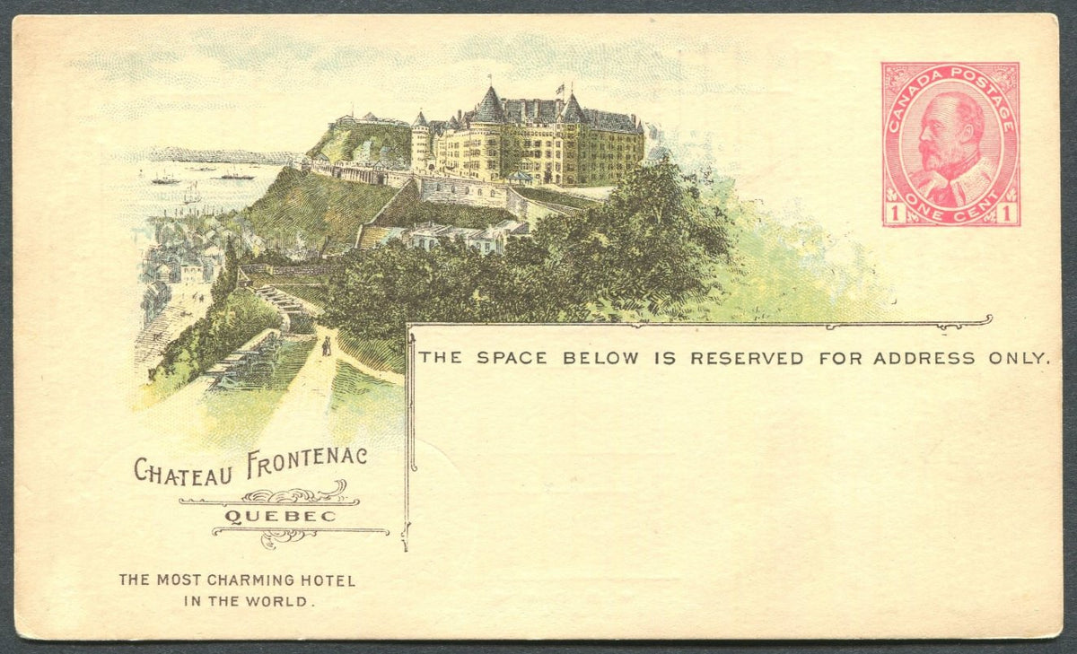 0038CP1904 - Chateau Frontenac - CPR B37 (Mint)