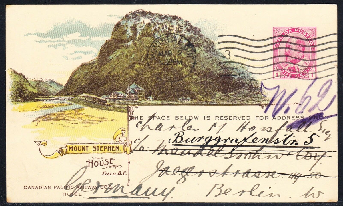 0043CP1902 - Mt. Stephen House - CPR B42 (Used)
