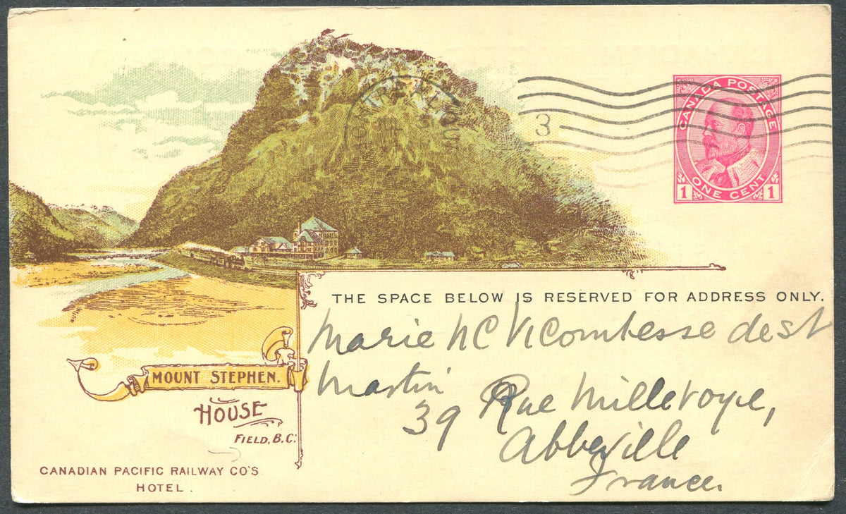 0043CP1903 - Mount Stephen House - CPR B42 (Used)