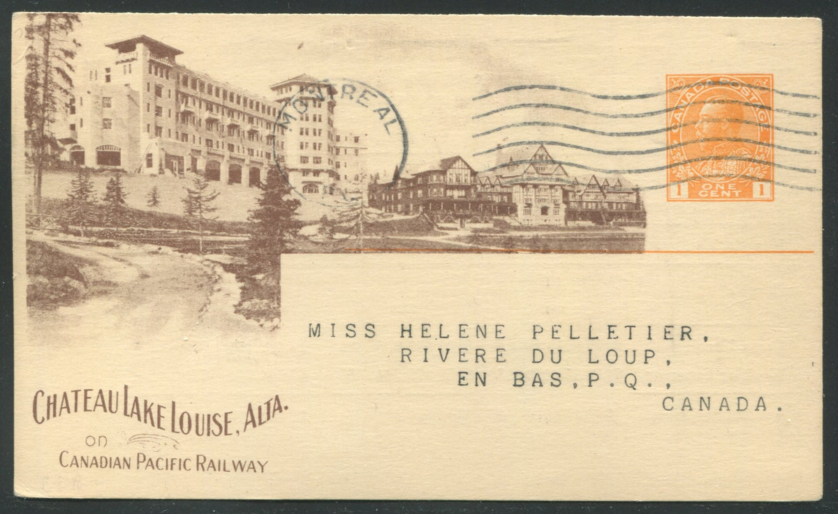 0149CP1904 - Chateau Lake Louise, Alta. - CPR B68 (Used)