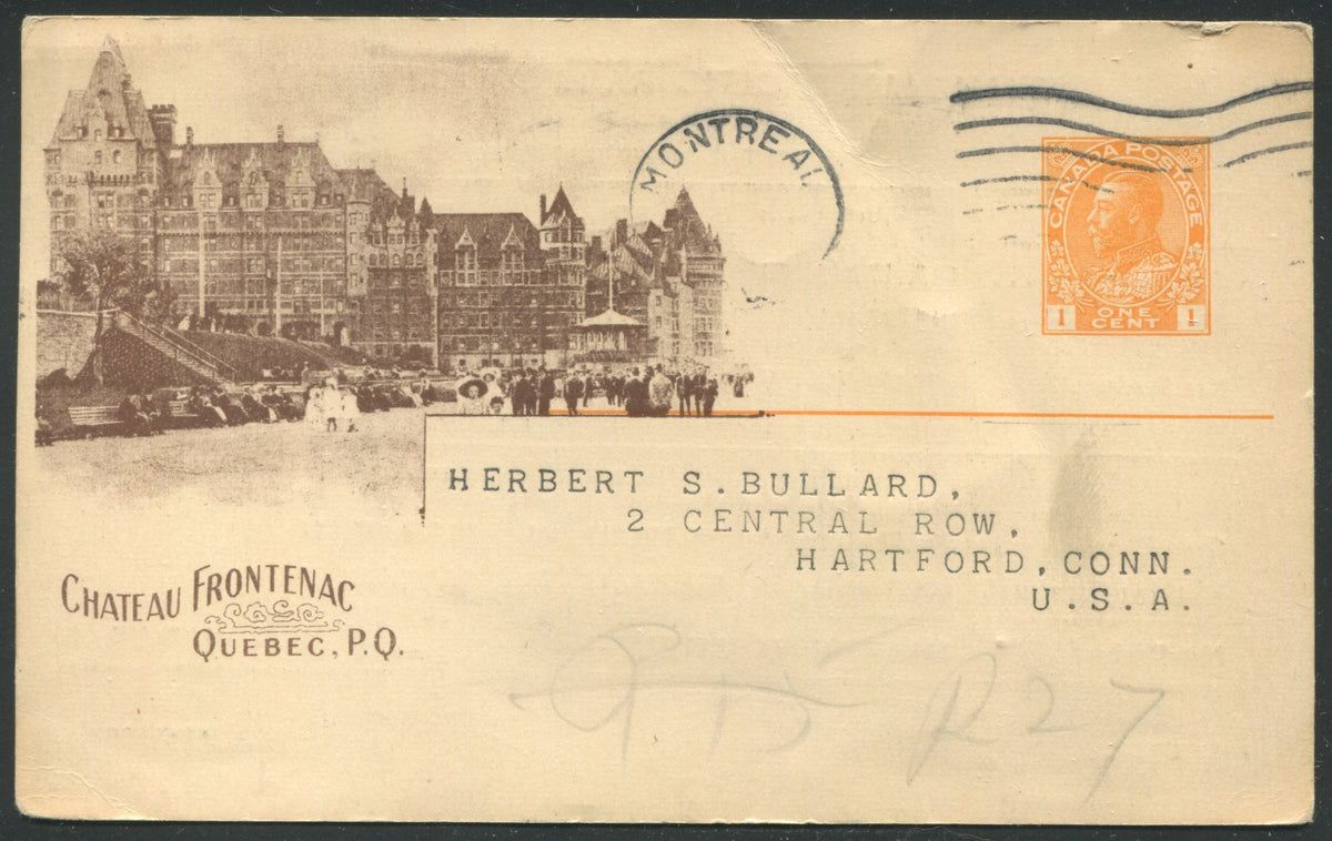 0150CP1904 - Chateau Frontenac - CPR B69 (Used)