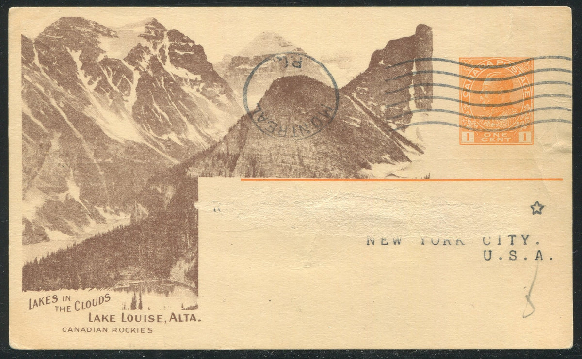 0156CP1905 - Lakes in the Clouds, B.C. - CPR B75 (Used)