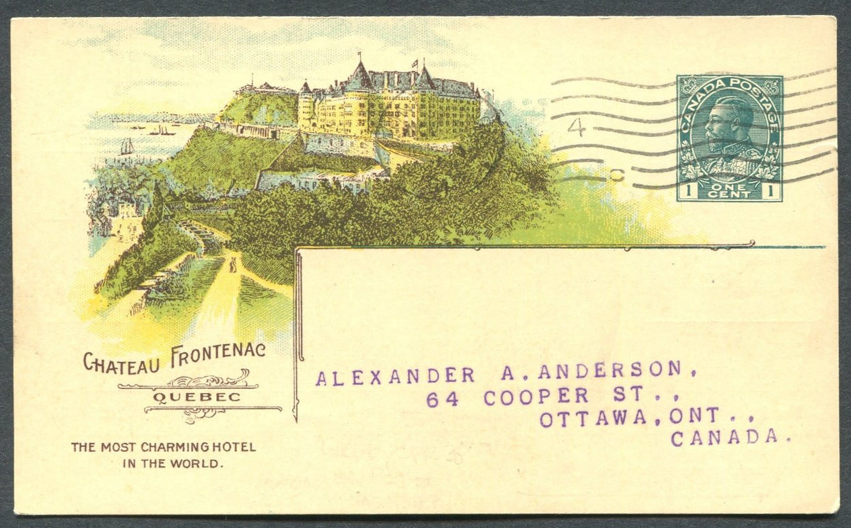 0103CP1904 - Chateau Frontenac - CPR C38 (Used)
