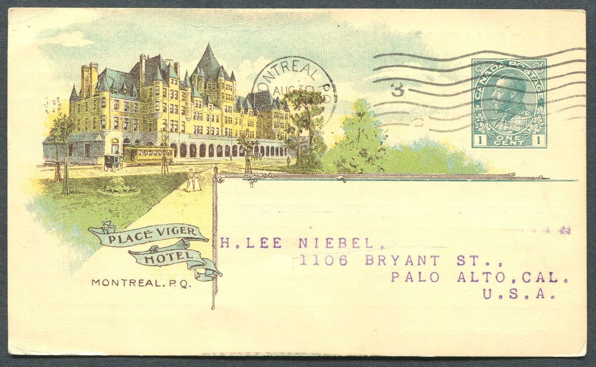 0105CP1904 - Place Viger Hotel - CPR C44 (Used)