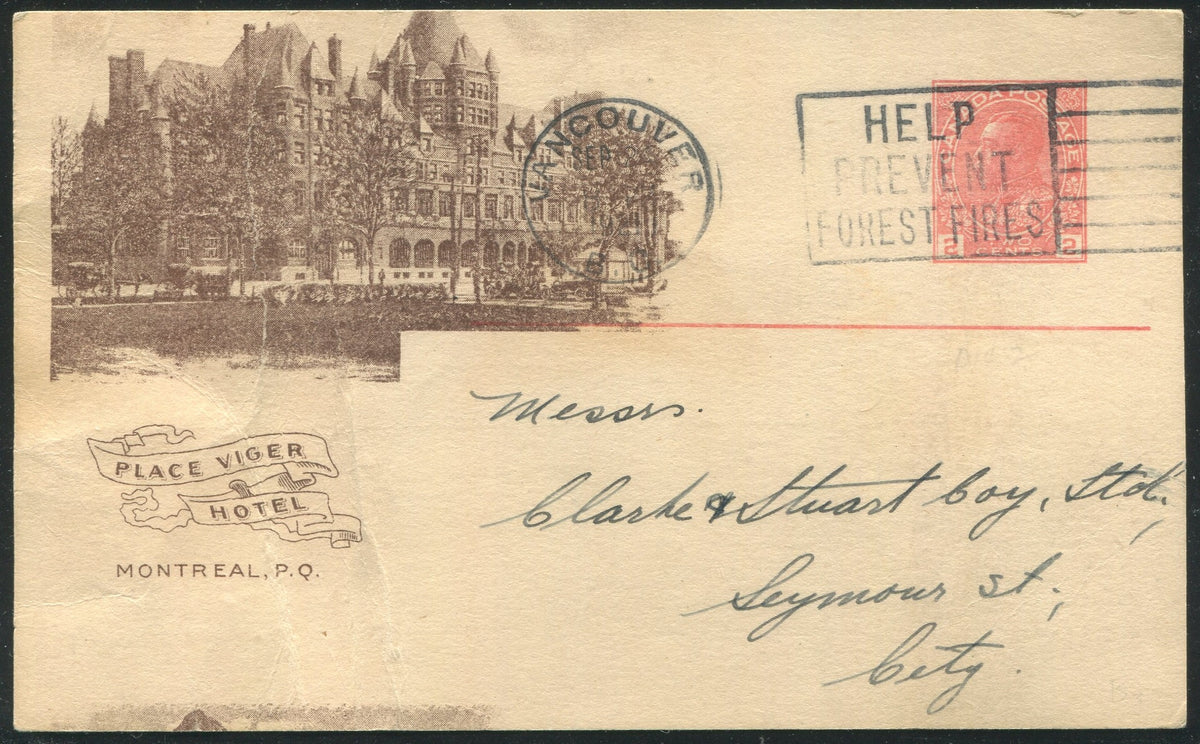 0143CP1905 - Place Viger Hotel - CPR C80 (Used)