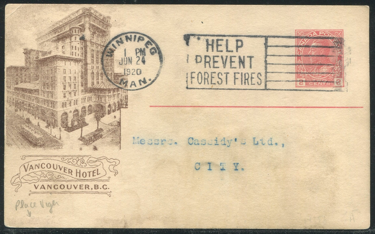 0144CP1905 - Vancouver Hotel - CPR C81 (Used)
