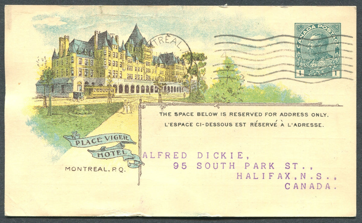 0098CP1904 - Place Viger Hotel - CPR D44 (Used)