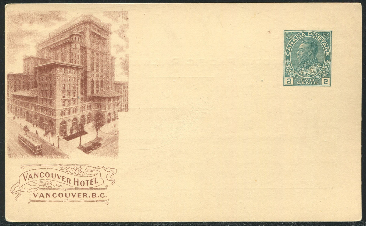 0195CP1905 - Vancouver Hotel - CPR D81 (Mint)