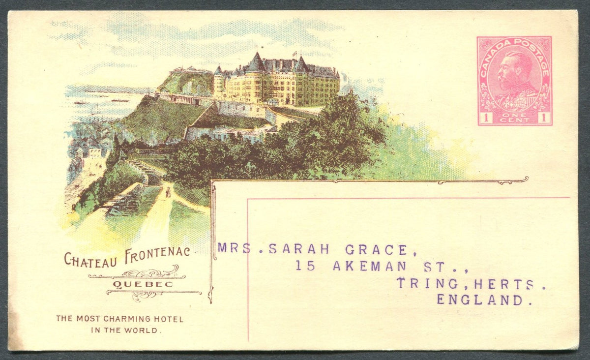 0061CP1904 - Chateau Frontenac - CPR E38 (Used)
