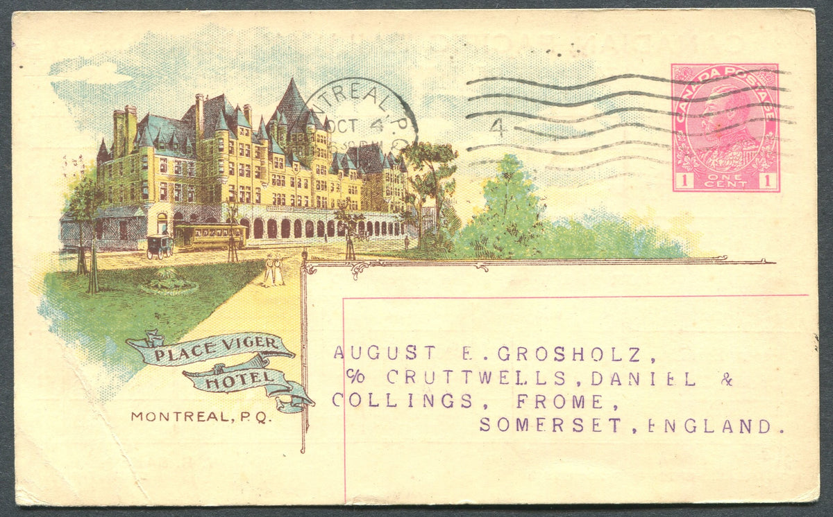 0063CP1904 - Place Viger Hotel - CPR E44 (Used)