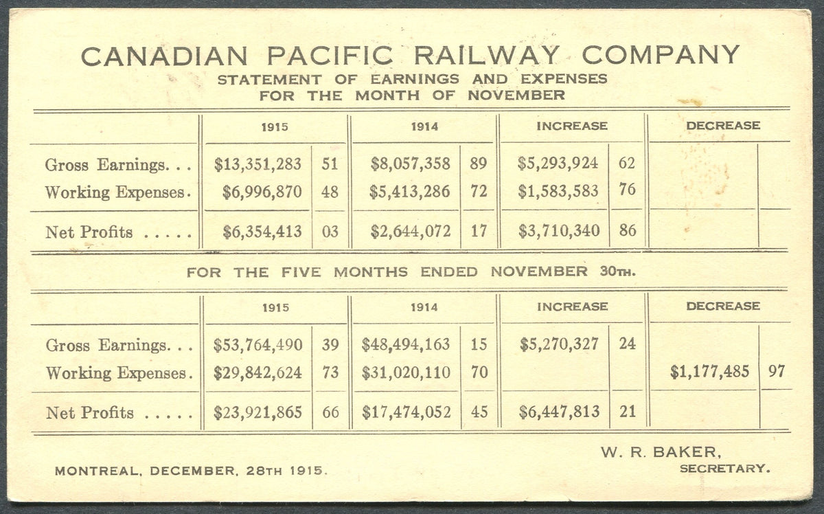 0064CP1904 - Windsor Station Dining - CPR E46 (Used)