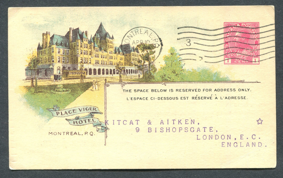 0056CP1904 - Place Viger Hotel - CPR F44 (Used)