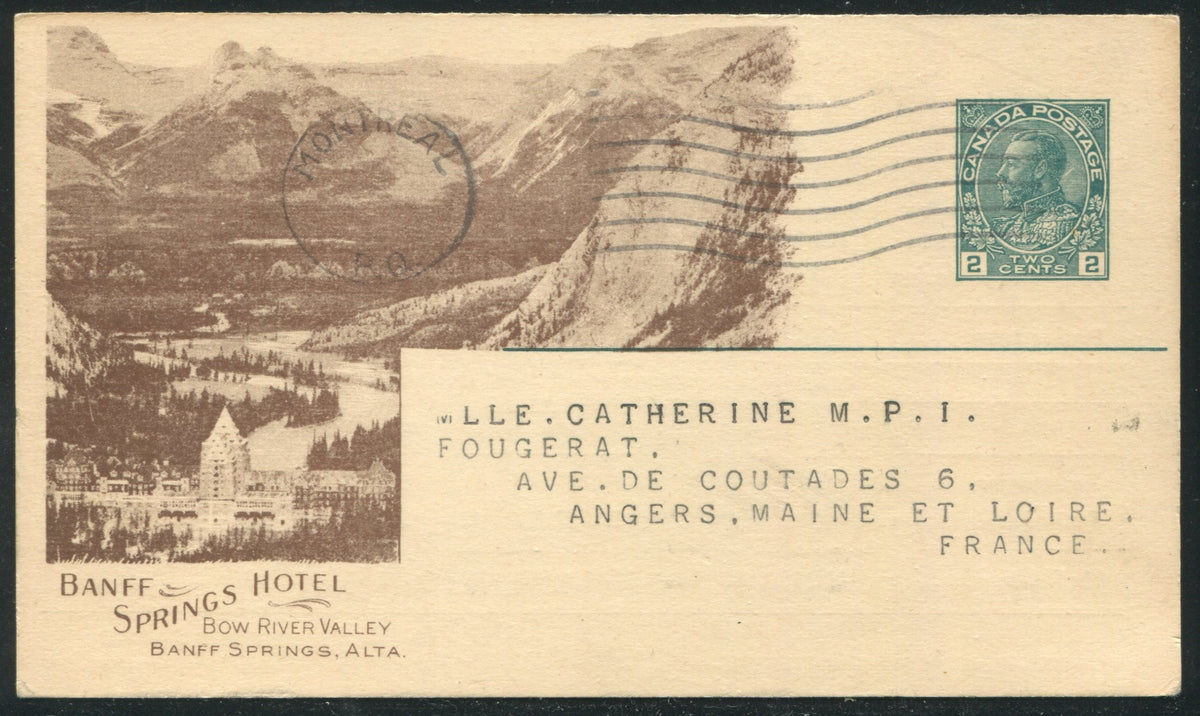 0165CP1904 - Banff Springs Hotel - CPR F66 (Used)