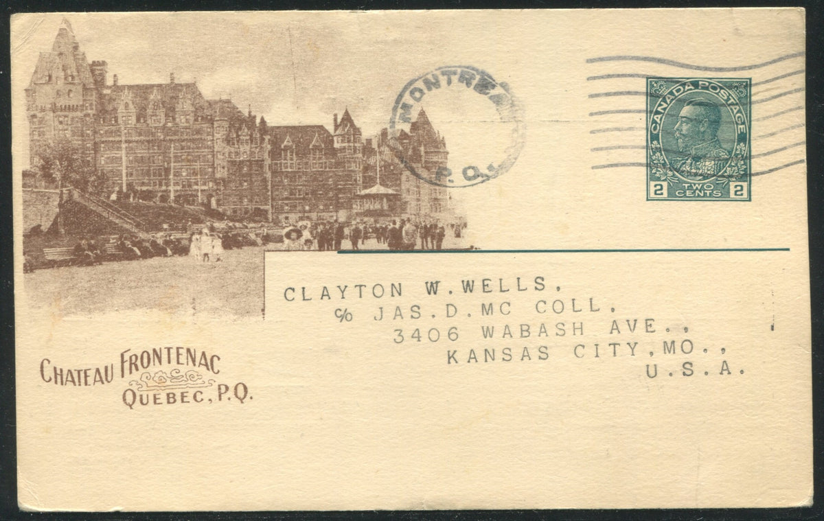 0168CP1904 - Chateau Frontenac - CPR F69 (Used)