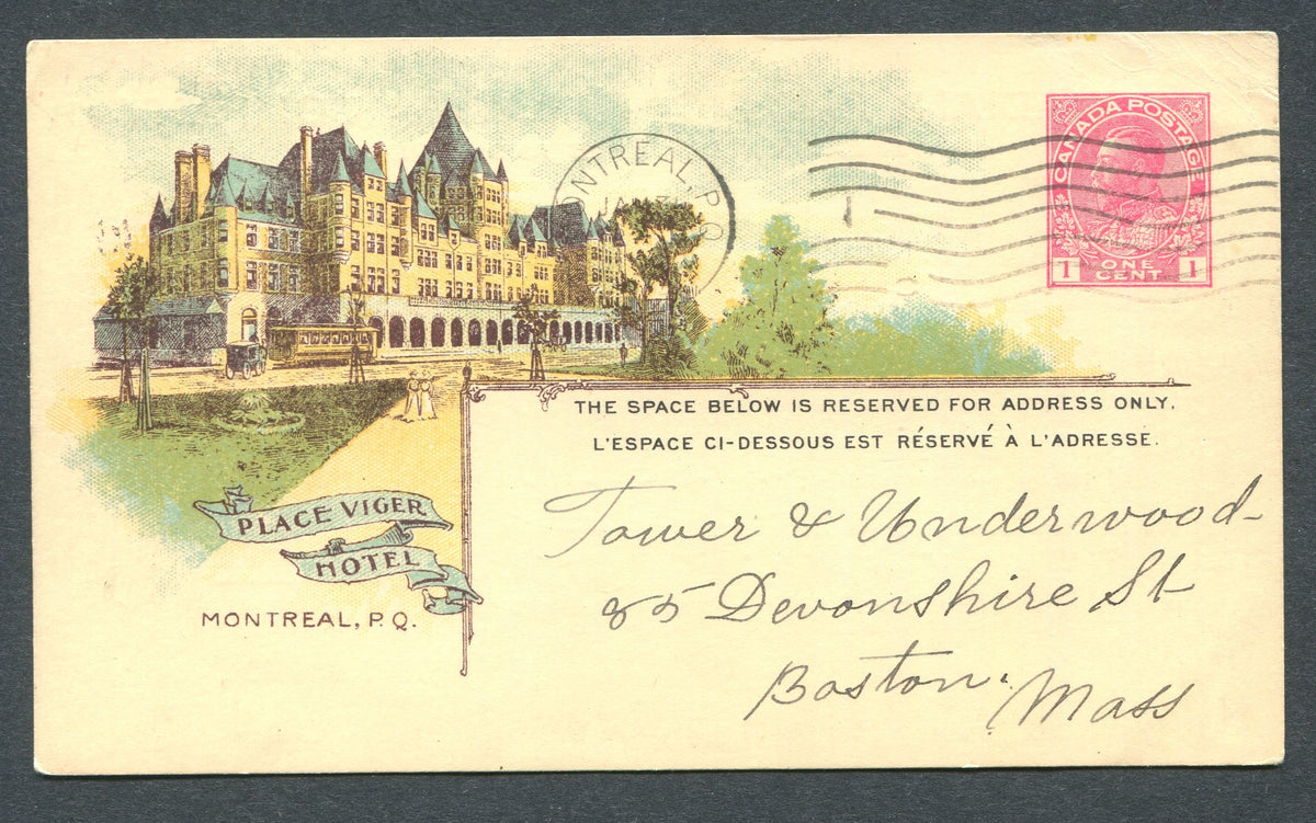 0051CP1904 - Place Viger Hotel - CPR G44 (Used)